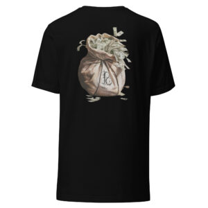 Unisex Back Print Unisex Tee (Plain Front)